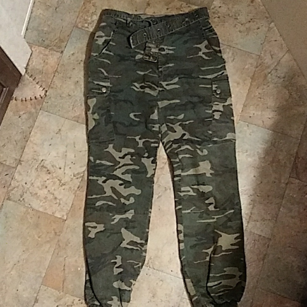 Hot camouflage high waisted